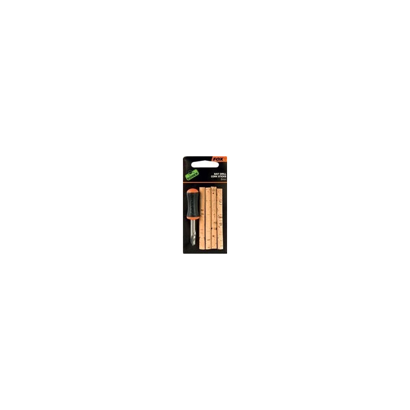 Zestaw do przynęt EDGE Bait Drill & Cork Sticks CAC591 FOX