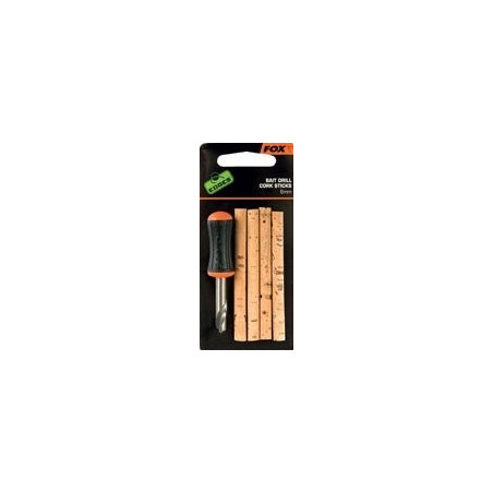Zestaw do przynęt EDGE Bait Drill & Cork Sticks CAC591 FOX Zestaw do przynęt EDGE Bait Drill & Cork Sticks CAC591 FOX