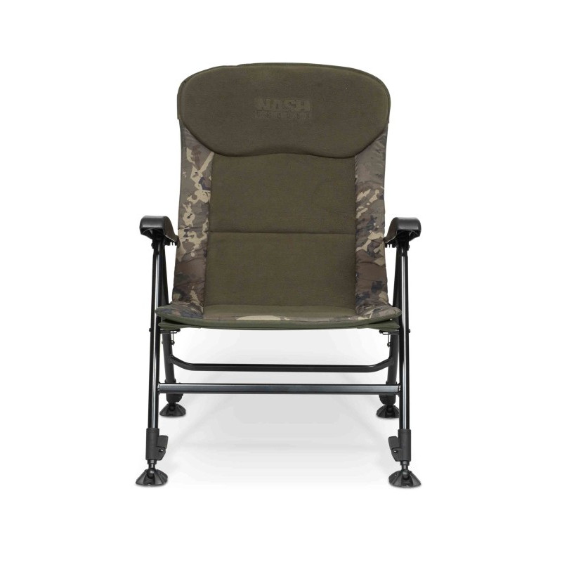 Fotel karpiowy NASH Bank Life Reclining Chair Camo T1249 Fotel karpiowy NASH Bank Life Reclining Chair Camo T1249