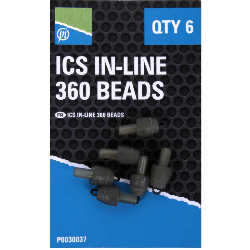 Łączniki ICS In-Line 360 Beads Preston Łączniki ICS In-Line 360 Beads Preston