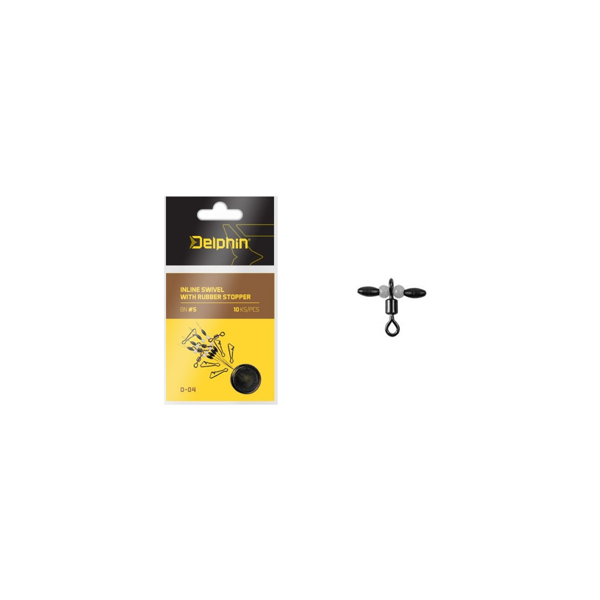 zestaw-inline-swivel-with-rubber-stopper-delphin zestaw-inline-swivel-with-rubber-stopper-delphin