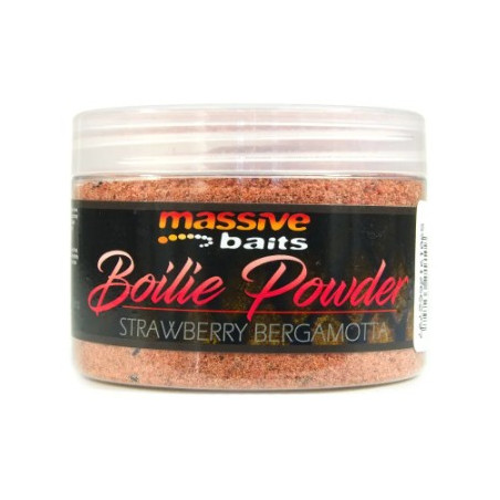 Dodatek Massive Baits Boilie Powder 150g - Strawberry Bergamotta Dodatek Massive Baits Boilie Powder 150g - Strawberry Bergamotta