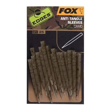 Nasadki EDGES Camo Anti Tangle Sleeves FOX