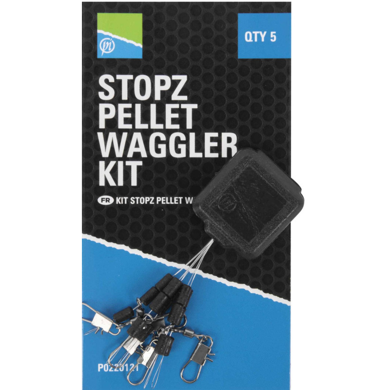 System do montażu spławika STOPZ Pellet Waggler Kit Preston