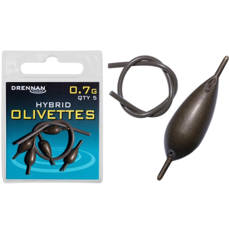 Ciężarki Drennan Olivettes HYBRID 0,8g Ciężarki Drennan Olivettes HYBRID 0,8g