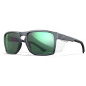 Okulary Wiley X Founder Captivate Polarized Green Mirror Amber Matte Graphite Frame Okulary Wiley X Founder Captivate Polarized Green Mirror Amber Matte Graphite Frame