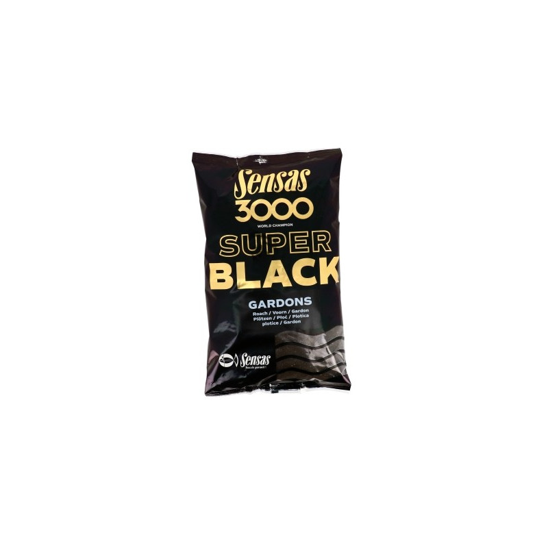 Zanęta Sensas Super Black 1kg - carp Zanęta Sensas Super Black 1kg - carp