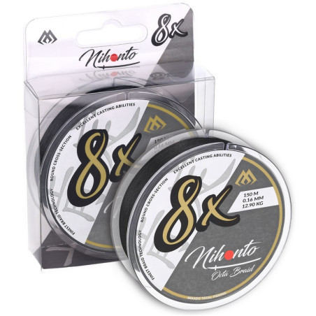 Plecionka Mikado Nihonto Octa Braid 150m - 0.45mm czarny