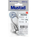 Główka jigowa Mustad MICRO hak 6 / 4g / 3szt. Główka jigowa Mustad MICRO hak 6 / 4g / 3szt.