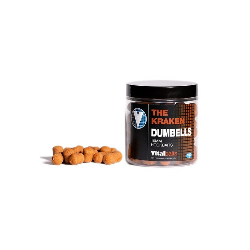 Przynęta Vital Baits hakowa Dumbels 150g - 10mm strawberry nutty Przynęta Vital Baits hakowa Dumbels 150g - 10mm strawberry nutty