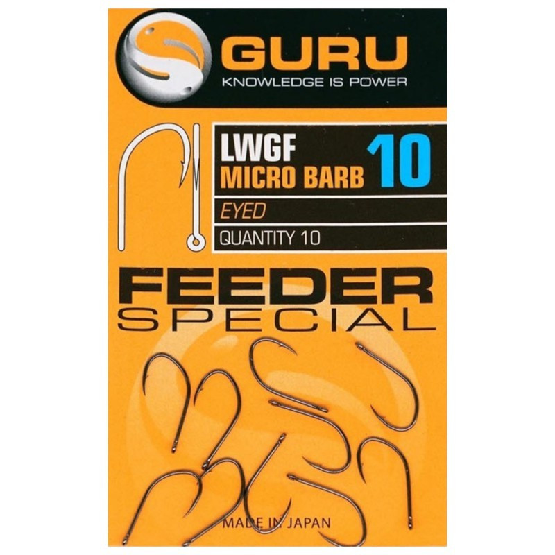 Haczyki Guru LWG Feeder Special Eyed roz. 12 Haczyki Guru LWG Feeder Special Eyed roz. 12