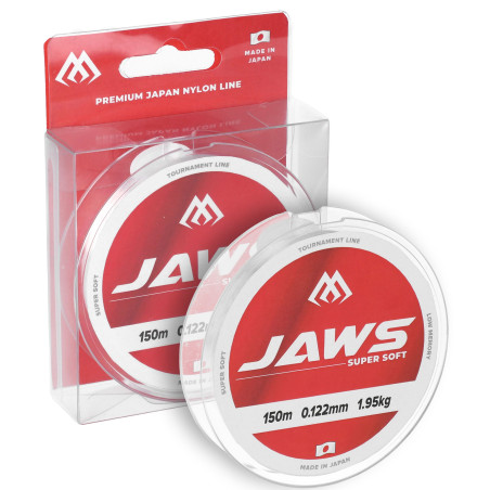 Żyłka Mikado Jaws Super Soft Transparentna 150m / 0.189mm