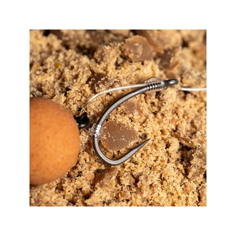 Przypon Fluorocarbon D-Rig Barbless roz. 6 NASH Przypon Fluorocarbon D-Rig Barbless roz. 6 NASH