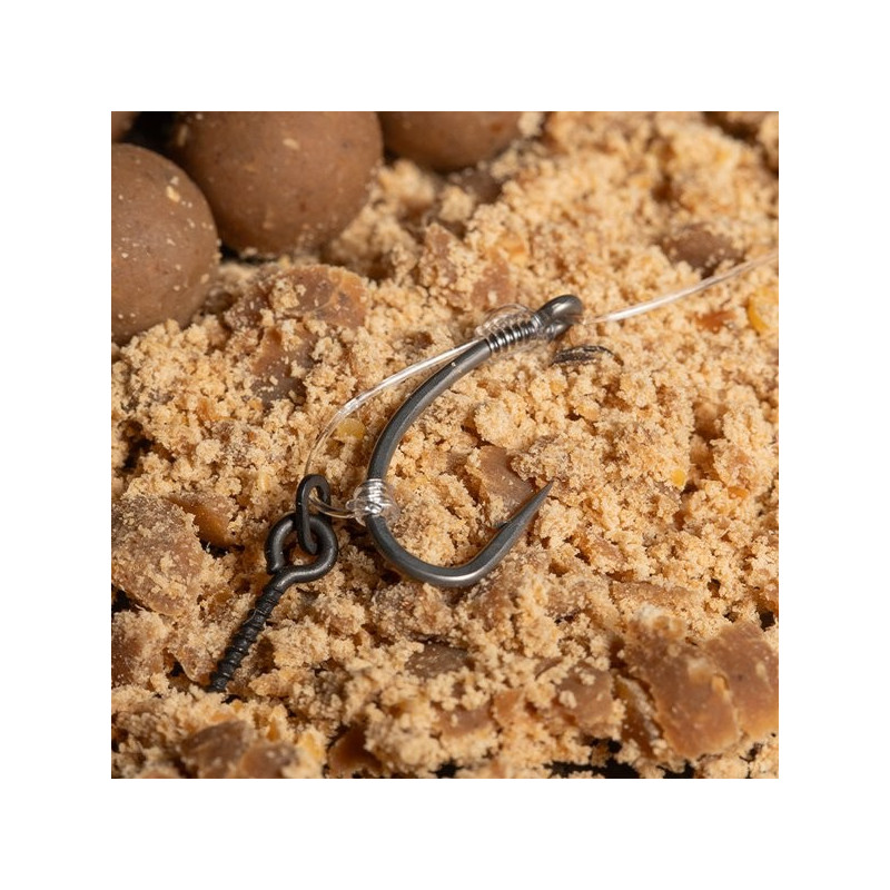 Przypon Fluorocarbon D-Rig Barbed roz. 4 NASH Przypon Fluorocarbon D-Rig Barbed roz. 4 NASH