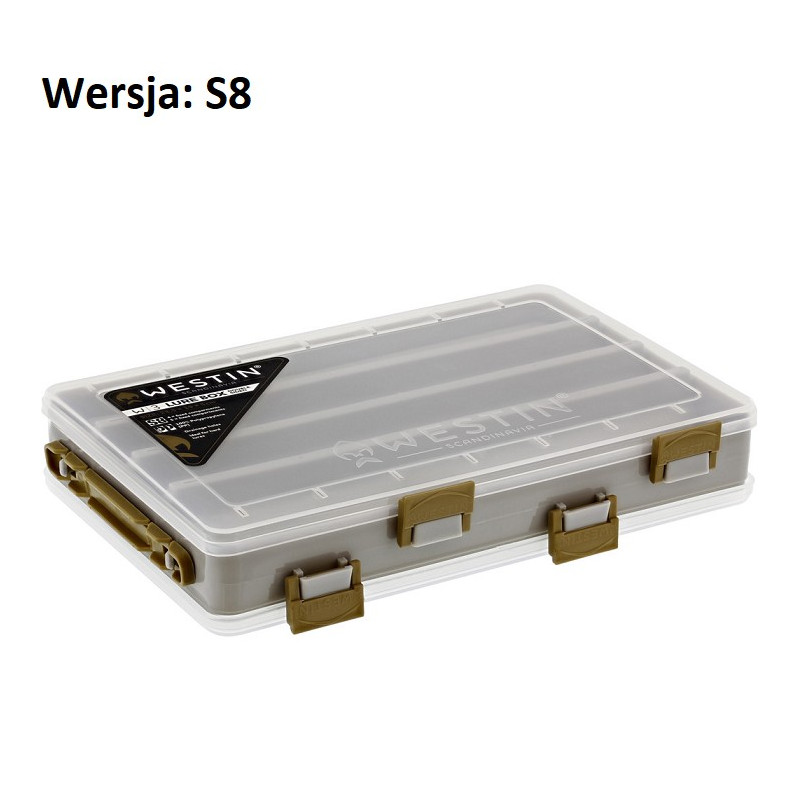 Pudełko na przynęty Westin W3 LURE BOX DOUBLE SIDED B09-S6-026 / 20.5 x 17 x 4.8 cm