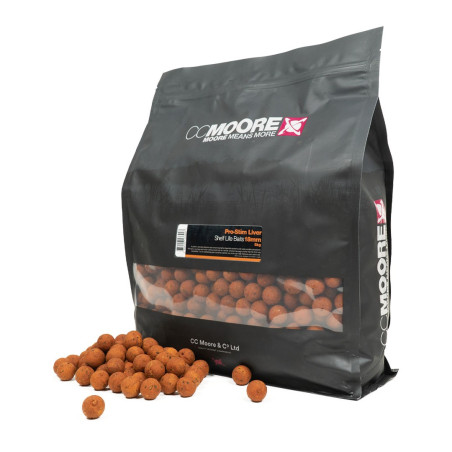 Kulki proteinowe CC Moore Shelf Life Baits 5kg - 18mm Pro-Stim Liver Kulki proteinowe CC Moore Shelf Life Baits 5kg - 18mm Pro-Stim Liver