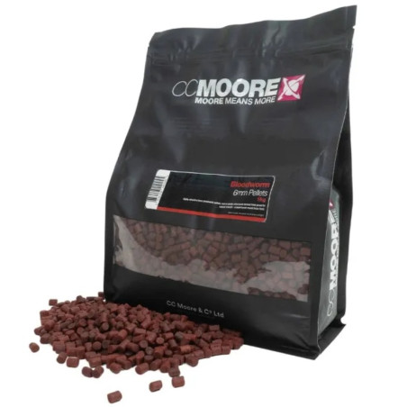 Pellet CC Moore 1kg, 6mm - Bloodworm Pellet CC Moore 1kg, 6mm - Bloodworm