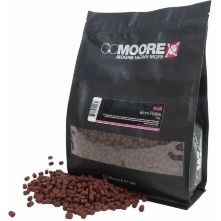 Pellet CC Moore 1kg - 6mm Krill Pellet CC Moore 1kg - 6mm Krill
