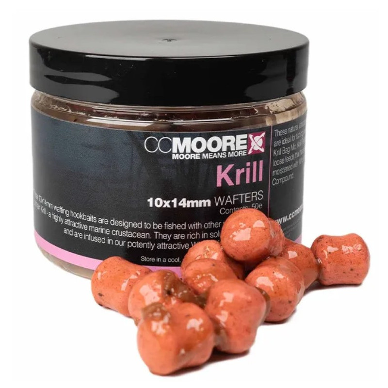 Kulki CC Moore Wafters 10x14mm - Krill Kulki CC Moore Wafters 10x14mm - Krill