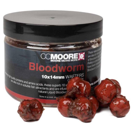 Kulki CC Moore Wafters 10x14mm - Bloodworm Kulki CC Moore Wafters 10x14mm - Bloodworm