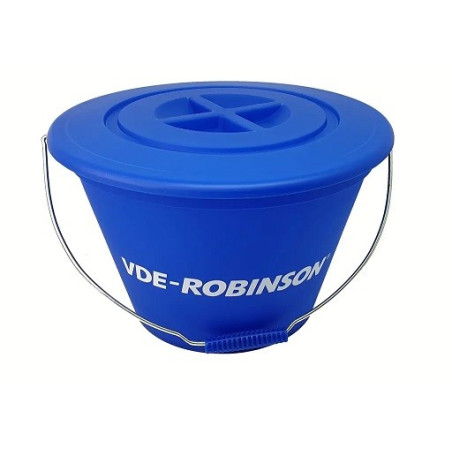 Wiadro Robinson do zanęty z przykrywką 17 l VDE E00-W17 Wiadro Robinson do zanęty z przykrywką 17 l VDE E00-W17