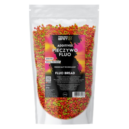Dodatek do zanęt Pieczywo Fluo 200g Feeder Bait Dodatek do zanęt Pieczywo Fluo 200g Feeder Bait