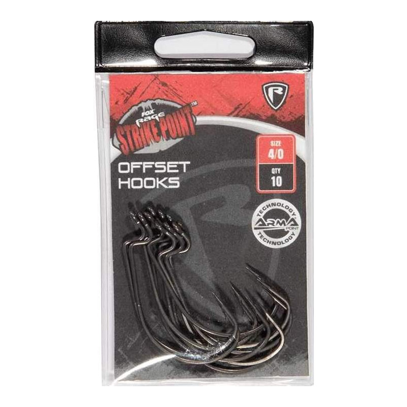Haczyki FoxRage Strike Point Offset Hook roz. 6/0 Haczyki FoxRage Strike Point Offset Hook roz. 6/0