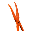 Szczypce zakrzywione Delphin ATAK! REFLEX 13cm