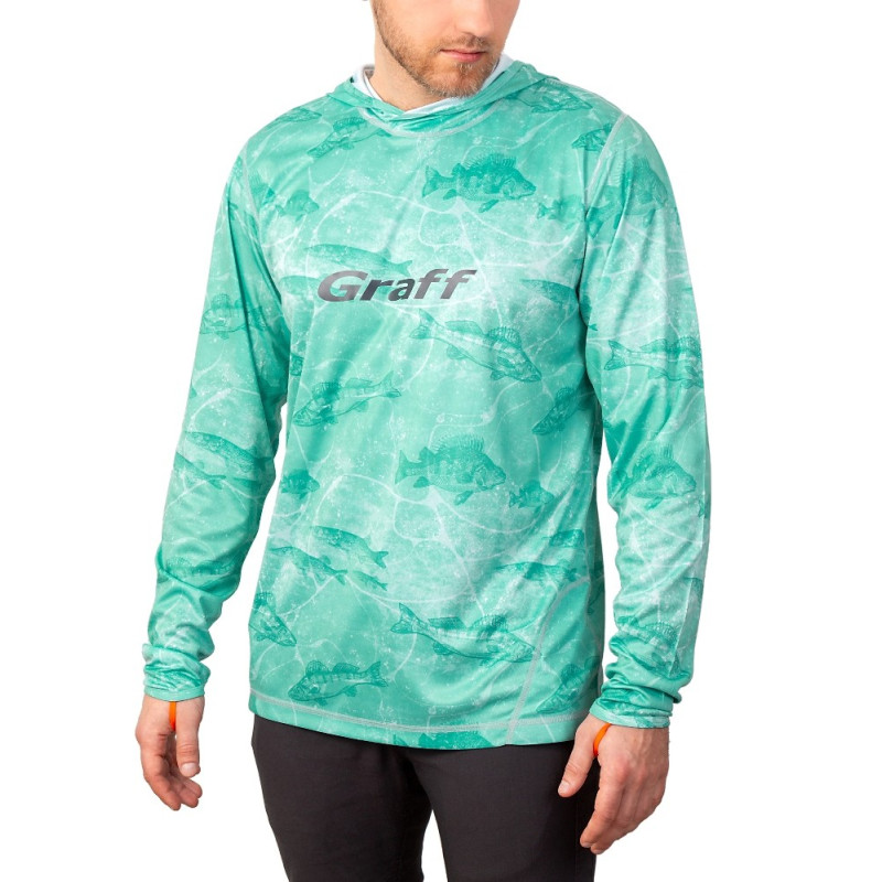 Bluza Graff UPF50 z kapturem 964-CL-14 roz. 2XL Bluza Graff UPF50 z kapturem 964-CL-14 roz. 2XL