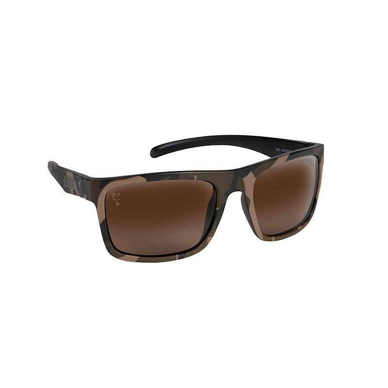 Okulary polaryzacyjne FOX Avius - Camo & Black Sunglasses - Brown Lense Okulary polaryzacyjne FOX Avius - Camo & Black Sunglasses - Brown Lense