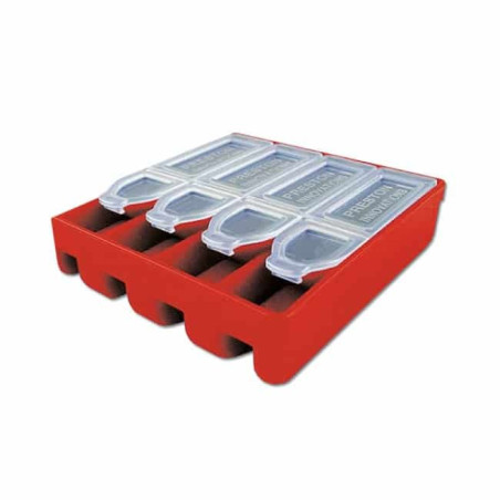 Ołów STOTZ 4-WAY DISPENSER L roz. 8 - 0,06g, 6 - 0,1g, 4 - 0,2 g, 1 - 0,3 g Preston Ołów STOTZ 4-WAY DISPENSER L roz. 8 - 0,06g, 6 - 0,1g, 4 - 0,2 g, 1 - 0,3 g Preston