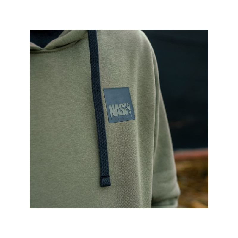 Bluza z kapturem NASH Make It Happen Hoody Box Logo Green roz. XXXXL Bluza z kapturem NASH Make It Happen Hoody Box Logo Green roz. XXXXL