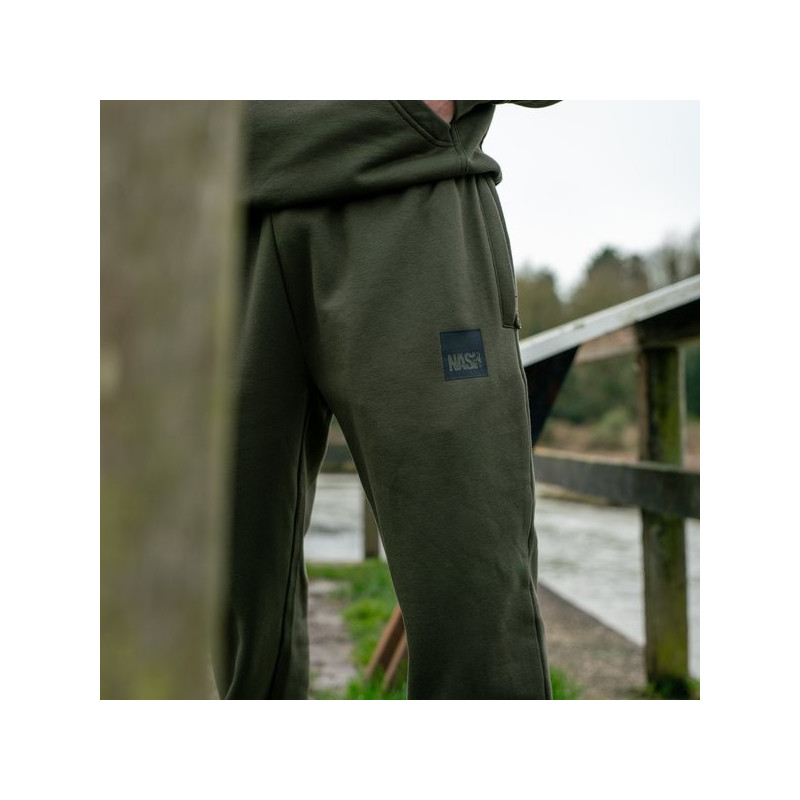 Spodnie NASH Make It Happen Joggers Box Logo Green roz. S