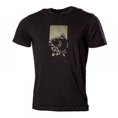 Koszulka NASH Make It Happen T-Shirt Fish Logo Black roz. L Koszulka NASH Make It Happen T-Shirt Fish Logo Black roz. L