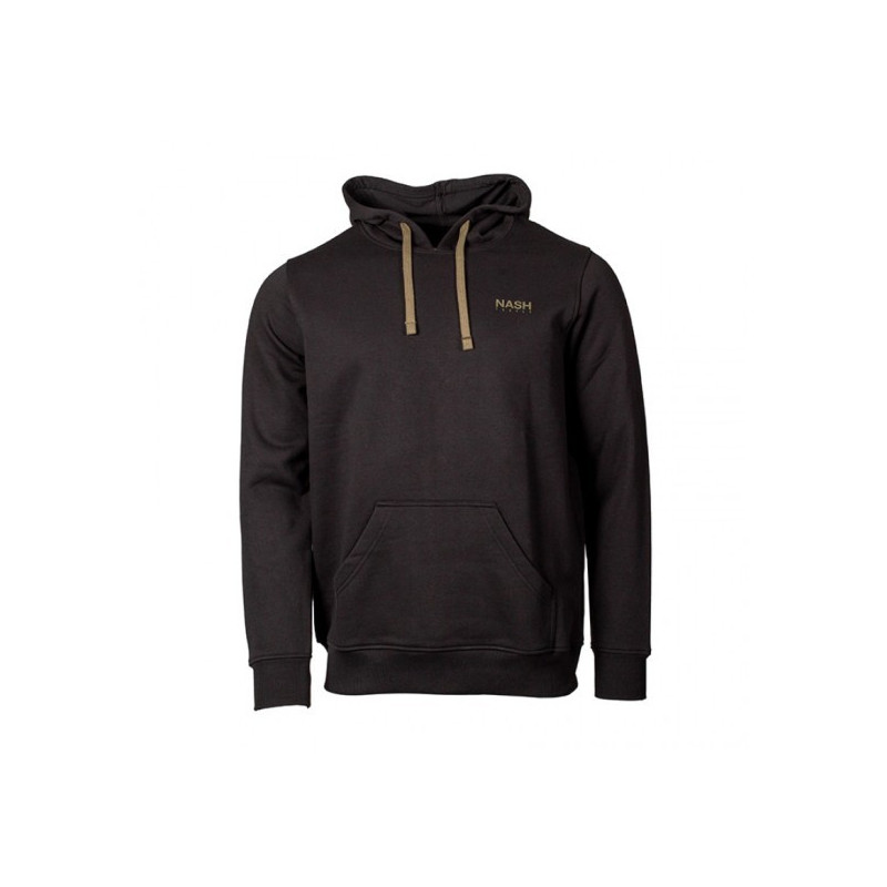 Bluza z kapturem NASH Make It Happen Hoody Fish Logo Black roz. M