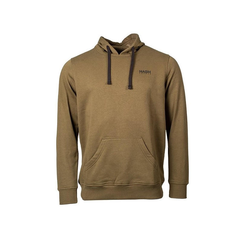 Bluza z kapturem NASH Make It Happen Hoody Fish Logo Green roz. L