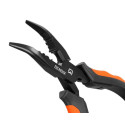 Szczypce Delphin uniwersalne z wygiętą końcówką 16cm Szczypce Delphin uniwersalne z wygiętą końcówką 16cm