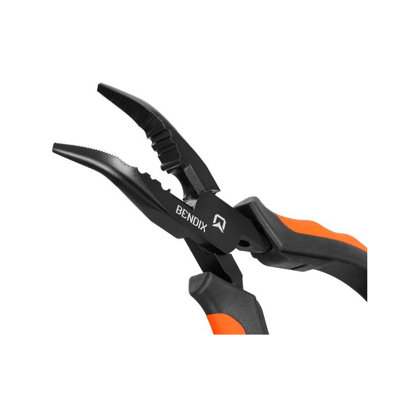 Szczypce Delphin uniwersalne z wygiętą końcówką 16cm Szczypce Delphin uniwersalne z wygiętą końcówką 16cm