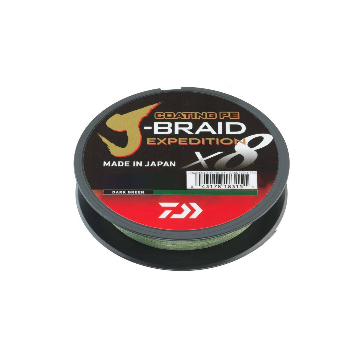 plecionka-j-braid-expedition-x8e-dark-green-daiwa plecionka-j-braid-expedition-x8e-dark-green-daiwa