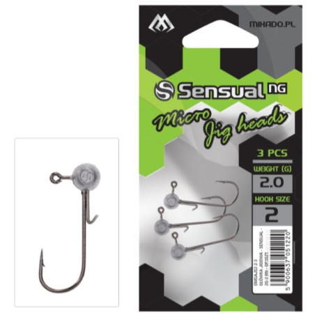 GŁÓWKA JIGOWA Mikado - SENSUAL MICRO hak 4 / 5g / 3szt. GŁÓWKA JIGOWA Mikado - SENSUAL MICRO hak 4 / 5g / 3szt.