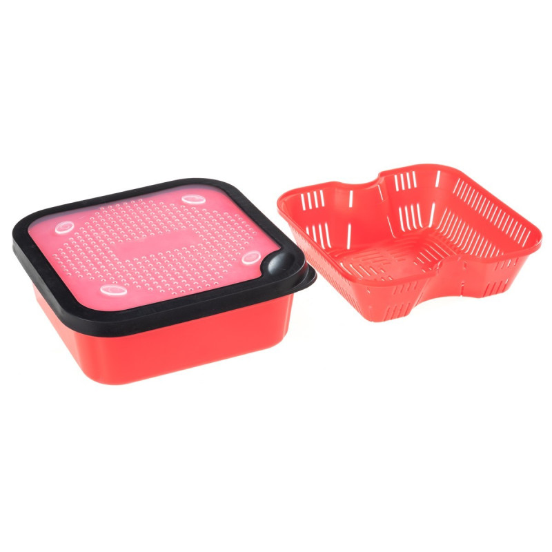 Pudełko Jaxon do namaczania pelletu RH-192A / 16.5 x 16.5 x 6.5cm Pudełko Jaxon do namaczania pelletu RH-192A / 16.5 x 16.5 x 6.5cm