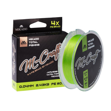 Plecionka Mikado Ultralight M-Craft 150m / 0.08mm Plecionka Mikado Ultralight M-Craft 150m / 0.08mm