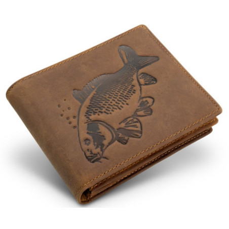 Skórzany portfel CARP Classic 101004831 Delphin