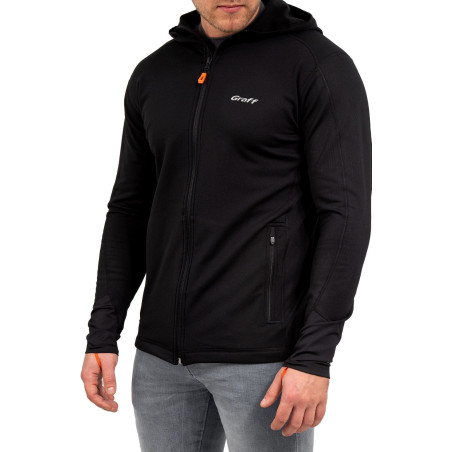 Bluza z kapturem Graff o właściwościach termoaktywnych 225-BL-1 roz. L