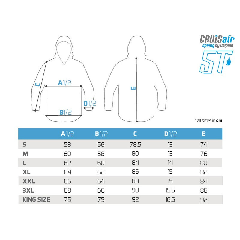 Kurtka Delphin CruisAir 5T roz. XL Kurtka Delphin CruisAir 5T roz. XL