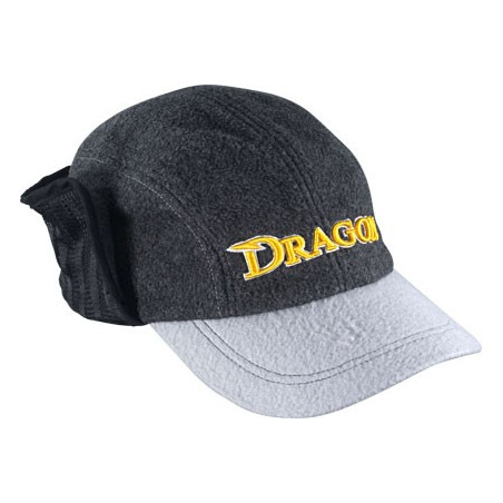 Czapka Dragon zimowa z polaru z nausznikami Czapka Dragon zimowa z polaru z nausznikami