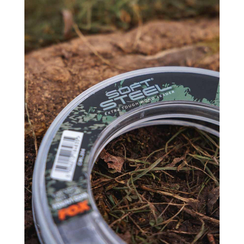 Strzałówka Soft Steel Fleck Camo Leader 100m FOX Strzałówka Soft Steel Fleck Camo Leader 100m FOX