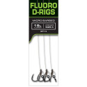 Przypony FOX karpiowe Carp Ready Rigs - Fluoro D-Rig roz. 4