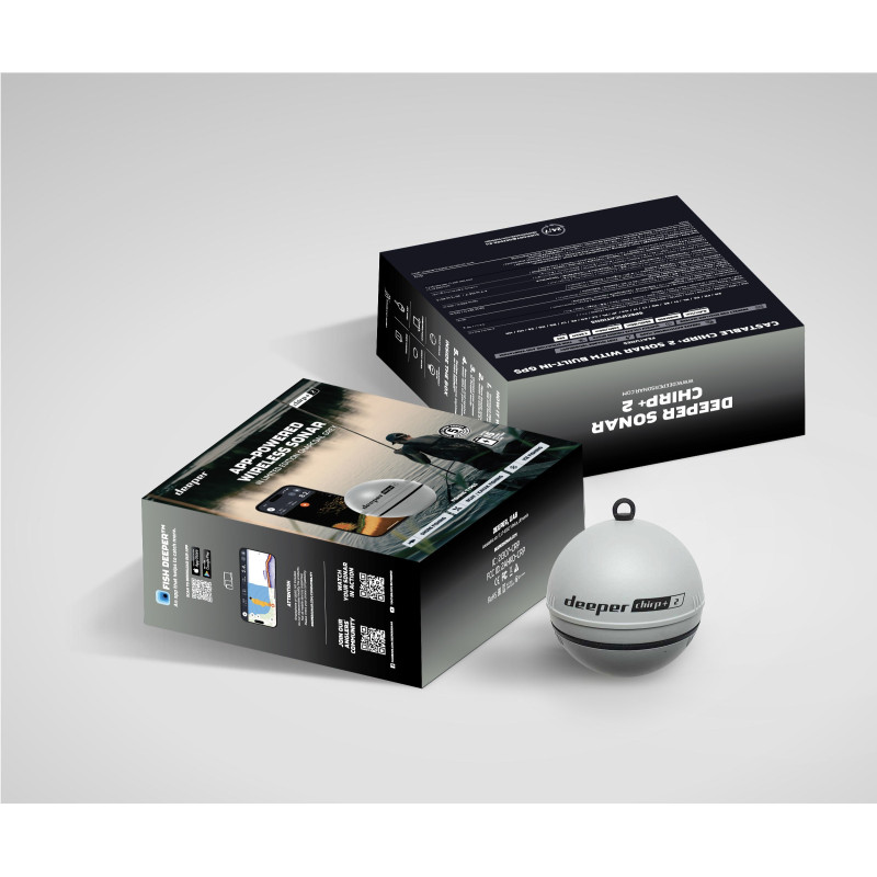 Echosonda Deeper Smart Sonar CHIRP+ 2 EDYCJA LIMITOWANA Arctic Grey Echosonda Deeper Smart Sonar CHIRP+ 2 EDYCJA LIMITOWANA Arctic Grey