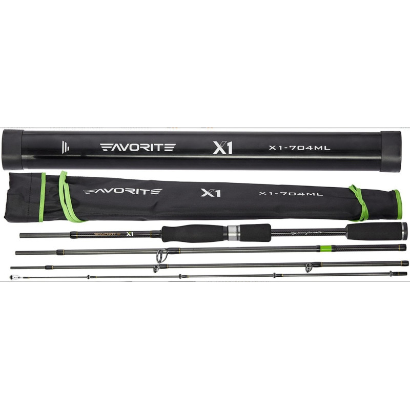 Wędka Favorite X1 travel 244cm / 30-80g Wędka Favorite X1 travel 244cm / 30-80g